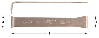 Scraper Deck 2" Blade 12" OAL - Non-Sparking, Non-Magnetic S-10G