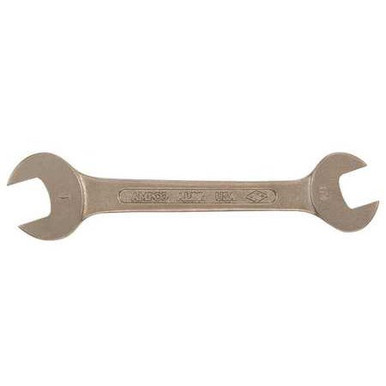 Wrench, Double Open 18x19mm - Non-Sparking, Non-Magnetic WO-18X19