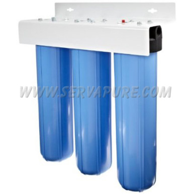 Pentek BBFS-222, Three Big Blue Housing Water Filtration System, 160168