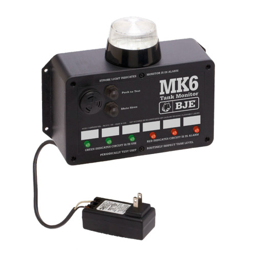 Husky MK6 Audible and Visual Tank Gauge w/ Mount Control Panel & 12V Transformer