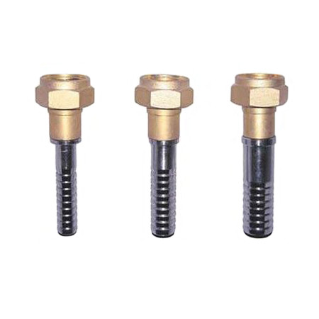 Superklean 8-FGHT Series 3/4 in. FGHT x Hose Barb Brass & 304 Stainless Steel Swivel Adapters