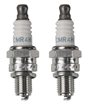 NGK 2 Pack of Genuine OEM Replacement Spark Plugs - CMR4H-2PK