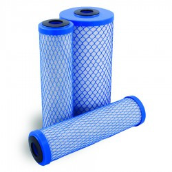 Aries Filter Works CB-20-6305-TO, 5 Micron Coconut Shell Carbon Block Filter, 2.5'' x 20''