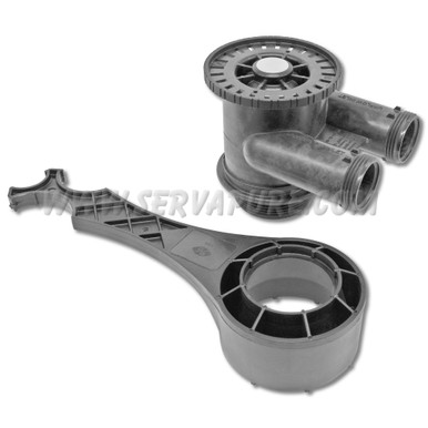 Clack C1190-FP Plastic Distributor Head, With Fill Port