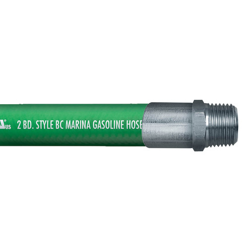 Continental ContiTech 1 in. BC Marina Hose Assemblies w/ Male NPT Ends