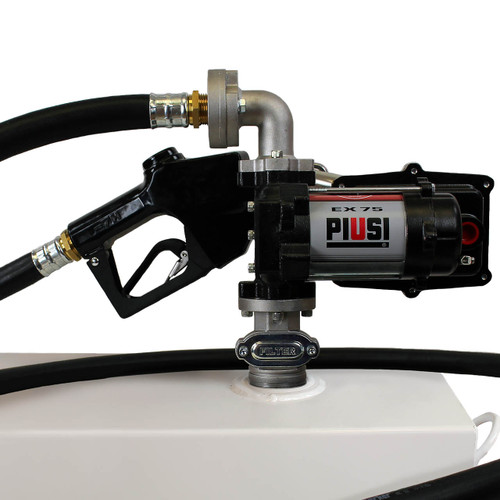 PIUSI 12V DC EX75 Fuel Transfer Kit - 20 GPM