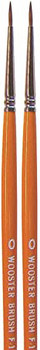 Wooster Genuine #0 Red Sable Watercolor Pointed Artist Paintbrush 2-Pack # F1627-0-2PK