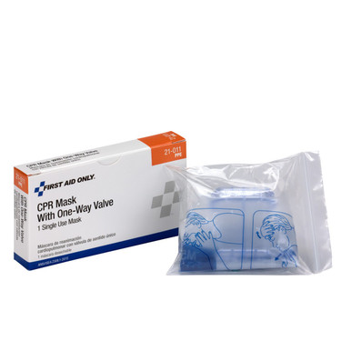 CPR Mask with One Way Valve , 1 Box 21-011