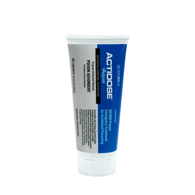 Activated Charcoal, Poison Adsorbent, 72mL Tube 22-100