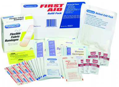 Basic First Aid Refill Kit: 95 Pieces 40001