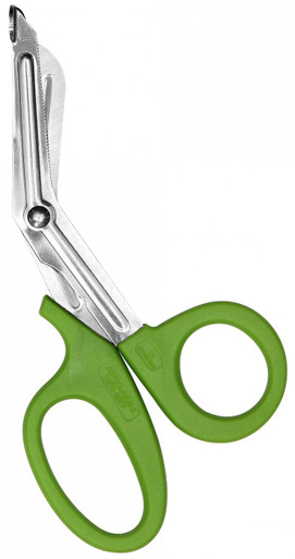 7" Stainless Steel Bandage Shears Green Handle 90515