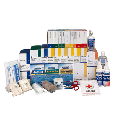 4 Shelf Class B+, First Aid Kit Refill, with Medications 90625