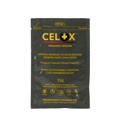 Celox Blood Clotting Agent, 35g Granules Pack 90774