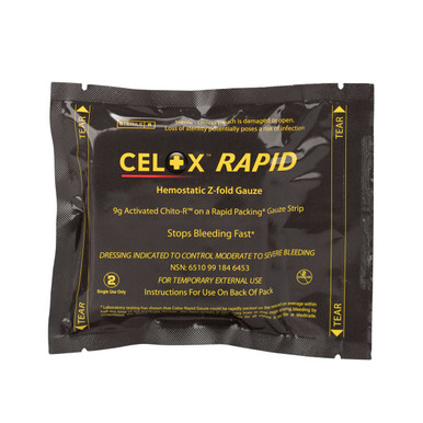 Celox 5' Z Fold Rapid Blood Clotting Gauze 90775