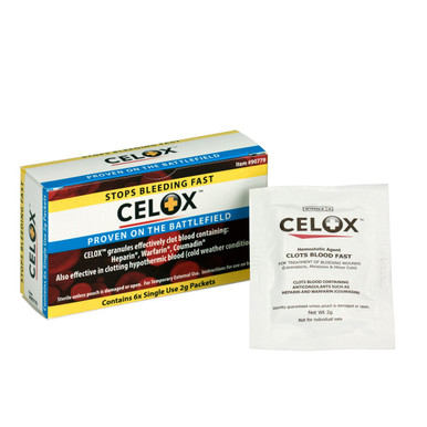 Celox 2g Packs, 6 Per Box 90779