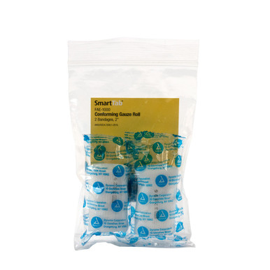 SmartCompliance Refill 2" x 5 yd Conforming Gauze Roll, 2 per Bag FAE-1000