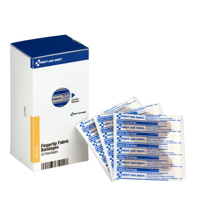 SmartCompliance Fabric Fingertip Bandages, 20 per Box FAE-6101