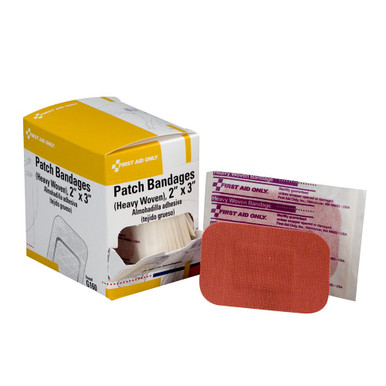 2"x3" Heavy Woven Fabric Bandages, 25 Per Box G160