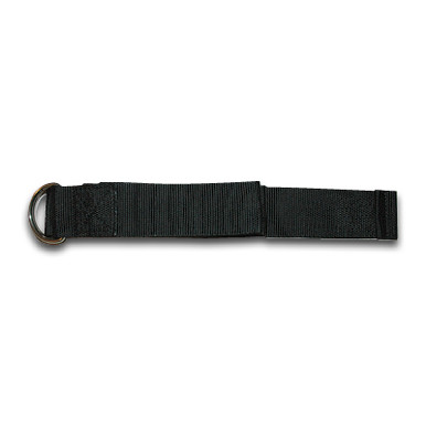 Backboard Strap 5ft with Double D Rings Black 911-75090BK