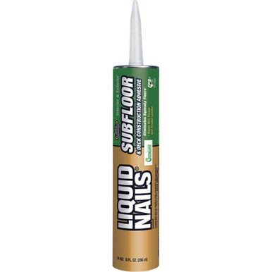Liquid Nails 10 Oz Subfloor And Deck Construction Latex Adhesive, Case Of 24 231096