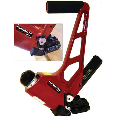 Porta-Nails 18-Gauge Pneumatic Floor Nailer for L-Cleat Nails, Model 418A 834950