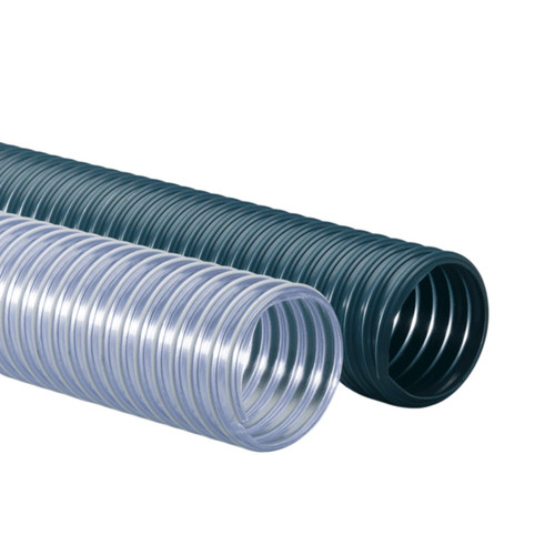 Flexaust Flexadux PV (R-3) Series 50 ft. Duct Hose (20°F to 160°F) (Clear)