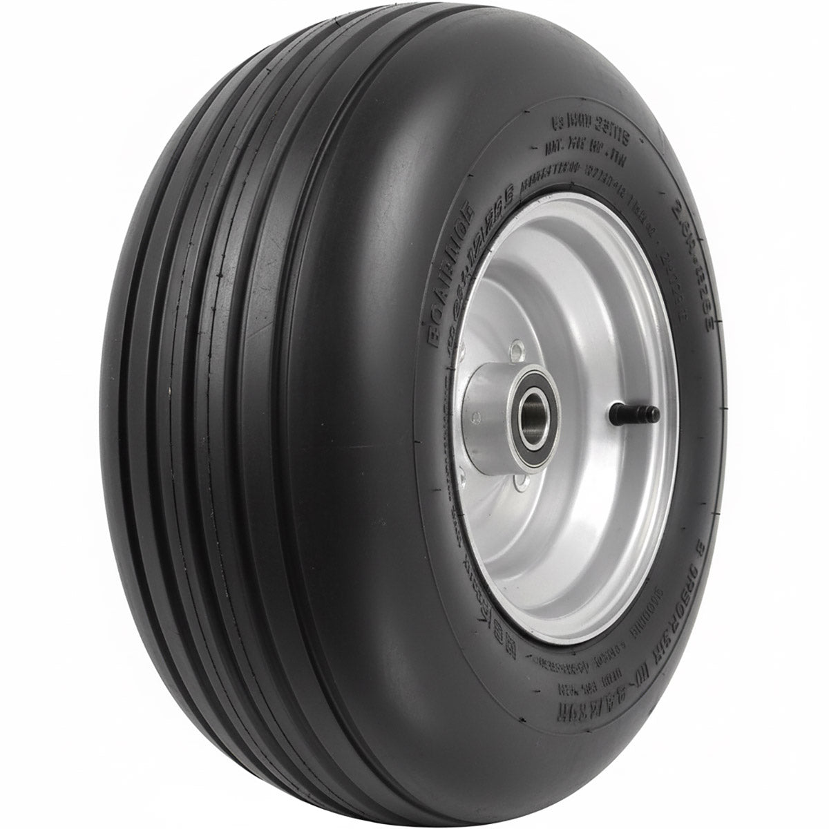 Hay Tedder Wheel & Tire Assembly - 16" x 8", 6 Ply