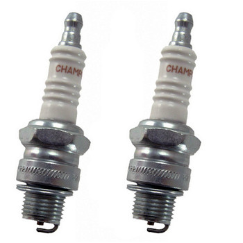 Champion 2 Pack of Genuine OEM (844S) Spark Plugs - H10C-2PK