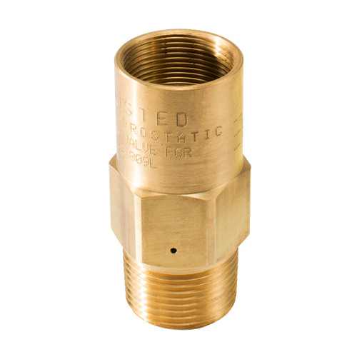 Emerson Fisher 1/2 in. MNPT External Relief Valves for Hydrostatic Containers - 450 PSIG