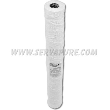 H2Only 5M-BCSS-20, 5 Micron Wound Bleached Cotton SS Core