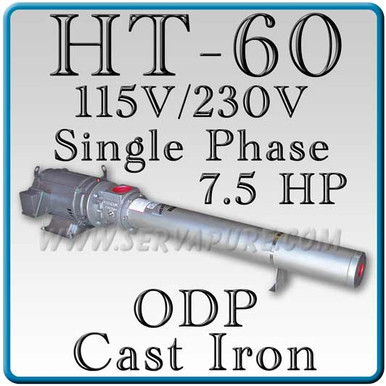 Webtrol H60B8 HT Series Booster Pump, Cast Iron