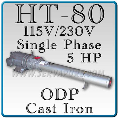 Webtrol H80B4 HT Series Booster Pump, Cast Iron
