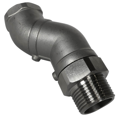 DEF Stainless Steel 3/4 in. Dual Plane Hose Swivel