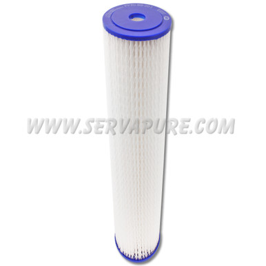 Harmsco PPFS-BB-20-1, 1 Micron Poly-Pleat™ Calypso Blue™ Series Filter Cartridge