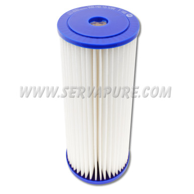 Harmsco WB-HB-10-10W, 10 Micron WaterBetter Calypso Blue Series Filter Cartridge