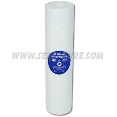 Hydronix SDC-25-10-0.5, Sediment Depth Cartridge, 2.5" x 9-7/8", 0.5 Micron