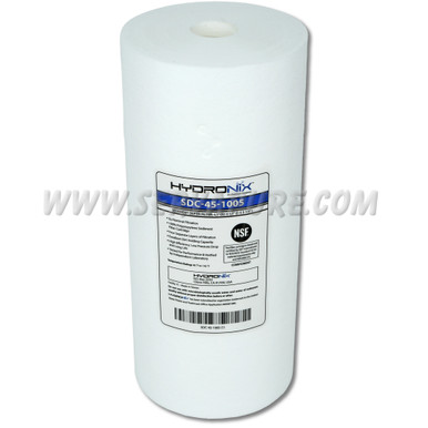 Hydronix SDC-45-1005, Sediment Depth Cartridge, 4.5" x 9-7/8", 5 Micron