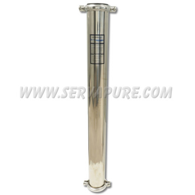 Hydronix SPV-4040-12, 4" x 40" SS Membrane Housing