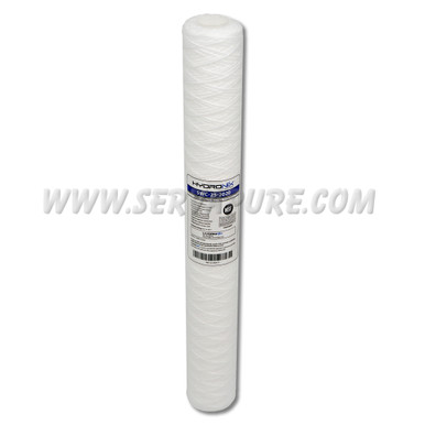 Hydronix SWC-25-2020, Sediment String Wound Cartridge, 2.5" x 20", 20 Micron