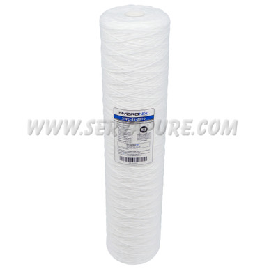 Hydronix SWC-45-2010, Sediment String Wound Cartridge, 4.5" x 20", 10 Micron