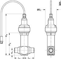 027H7188 Danfoss Electric regulating valve, CCM 10