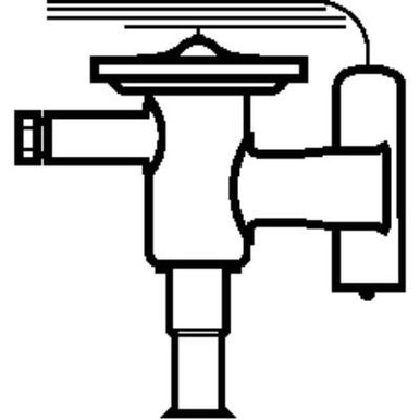 068U1909 Danfoss Thermostatic expansion valve, TUB