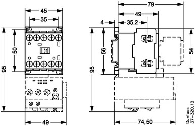 037H350732 Danfoss Contactor, CI 5-12