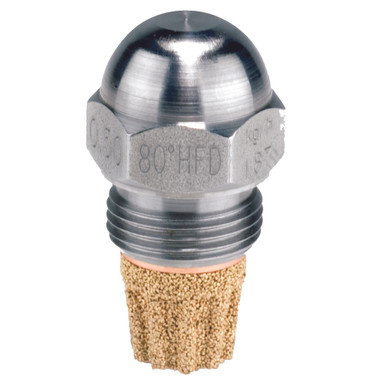 030H4018 Danfoss Oil Nozzles, HFD, 0.85 gal/h, 3.18 kg/h, 45 °, Hollow