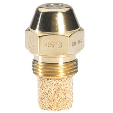 030B0139 Danfoss Oil Nozzles, OD B, 12.00 gal/h, 47.72 kg/h, 60 °, Semi solid
