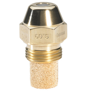 030F8926 Danfoss Oil Nozzles, OD S, 1.35 gal/h, 5.17 kg/h, 80 °, Solid