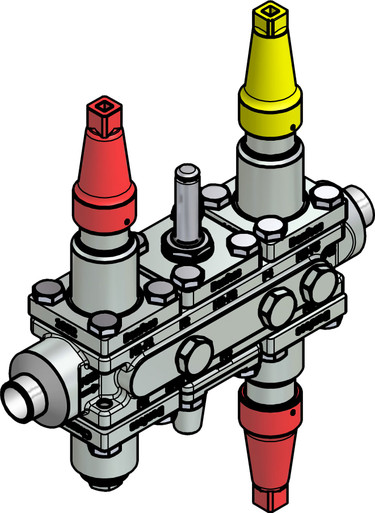 027L3000 Danfoss Valve station, ICF 20-6-1RA