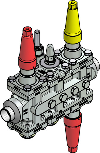 027L4029 Danfoss Valve station, ICF 25-6-3RB