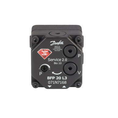 071N7168 Danfoss Oil Pumps, BFP 20, 24.00 L/h, Rotation: L, Nozzle/pressure outlet: L + R