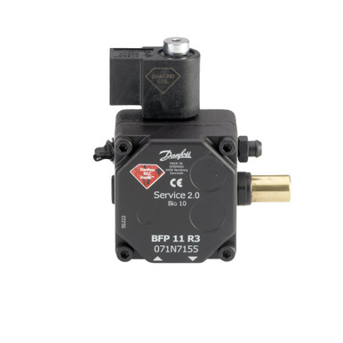 071N7155 Danfoss Oil Pumps, BFP 11, 24.00 L/h, Rotation: R, Nozzle/pressure outlet: R